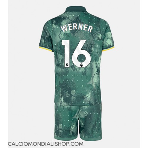 Maglie da calcio Tottenham Hotspur Timo Werner #16 Terza Maglia Bambino 2024-25 Manica Corta (+ Pantaloni corti)